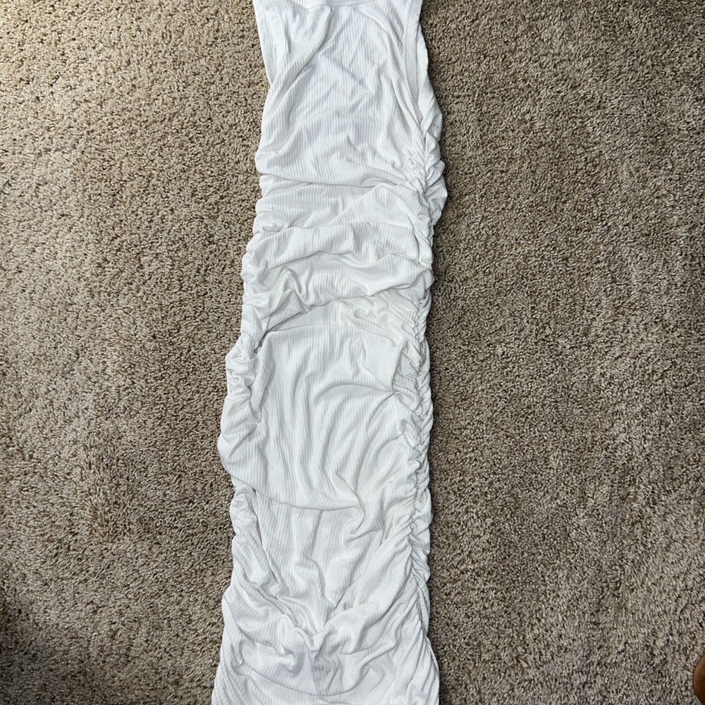 Forever 21 White Midi Dress